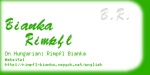 bianka rimpfl business card
